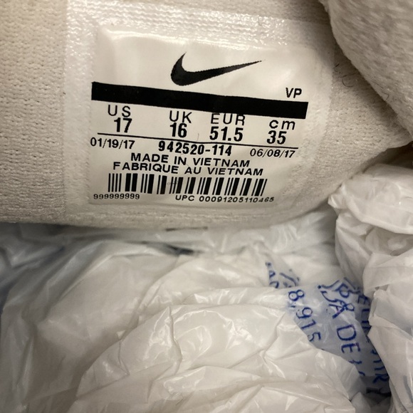 NIKE AIR MAX DOMINATE TB BASKETBALL SNEAKERS MENS NO:942520-114 - Picture 7 of 11